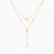 MLN1949 - Oval Beads & Pearls Layered Necklace in 18K Gold - 21046030386-1.webp