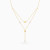 MLN1949 - Oval Beads & Pearls Layered Necklace in 18K Gold - 21046030386-4.webp