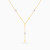 MLN1961 - Oval Discs Pearl Lariat  Necklace in 18K Gold - 21046030384-4.webp