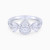 LDR3920 - Drop Cluster & Marquise Diamond Ring in 18K Gold - R41558-1.webp