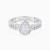 LDR3919 - Beaded Drop Cluster Diamond Ring in 18K Gold - R47928-1.webp