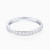 LDR3916 - Floral Cluster Double Row Diamond Ring in 18K Gold - R35018K-6.webp