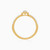 LDR3990 - Square Halo Diamond Split Shank Ring in 18K Gold - SAR06008-YG-4.jpg