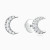 LDE1022 - Crescent Diamond Stud Earrings in 18K Gold - ER414068W18DI1-1.webp