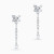 LDE1014 - Vertical Bar & Floral Cluster Diamond Drop Earrings in 18K Gold - ER423094W18DI1-3.webp