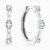 LDE1011 - Square Bezel Settings Diamond Hoop Earrings in 18K Gold - HP403295W18DI1-1.webp