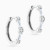 LDE1011 - Square Bezel Settings Diamond Hoop Earrings in 18K Gold - HP403295W18DI1-3.webp