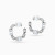 LDE1010 - Circle of Hexagon Clusters Diamond Earrings in 18K Gold - ER423217W18DI1-3.webp