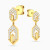 LDE1007 - Elongated Hexagonal Frames Diamond Drop Earrings in 18K Gold - ER422530Y18DI1-4.webp