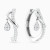 LDE1005 - Vertical Curved Bar & Pear Diamond Hoop Earrings in 18K Gold - HP403266W18DI1-1.webp
