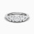 LDR4109 - Layered & Elevated Round Cluster Diamond Twin Rings in 18K Gold - RN425437W18DI1-5.webp