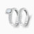LDR4102 - Studded Band & Square Cluster Diamond Twin Rings in 18K Gold - RN428708W18DI1-1.webp