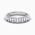 LDR4101 - Baguette & Elevated Round Cluster Diamond Twin Rings in 18K Gold - RN428720W18DI1-6.webp