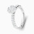 LDR4099 - Elevated Round Cluster Diamond Twin Rings in 18K Gold - RN403444W18DI1-3.webp