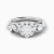 LDR4094 - Layered Round Cluster Diamond Ring in 18K Gold - RN422063W18DI1-1.webp