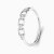 LDR4092 - Square & Rectangular Clusters Diamond Twin Rings in 18K Gold - RN423606W18DI1-3.webp