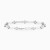 LDB820 - Paperclip Chain & Round Bezel Diamond Bracelet in 18K Gold - BR404813W18DI1-3.webp