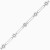 LDB820 - Paperclip Chain & Round Bezel Diamond Bracelet in 18K Gold - BR404813W18DI1-4.webp
