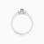 LDR4084 - Teardrop Red Stones Diamond Ring in 18K Gold - RN419886W18HRU1-4.webp