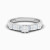 LDR4081 - Square Clusters Diamond Twin Rings in 18K Gold - RN404648W18DI1-4.webp