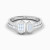 LDR4076 - Two Hexagons Diamond Ring in 18K Gold - RN424492W18DI1-1.webp