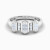 LDR4075 - Three Hexagons Diamond Ring in 18K Gold - RN424491W18DI1-1.webp