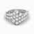 LDR4066 - Crossover Rows Diamond Ring in 18K Gold - RN423919W18DI1-1.webp