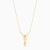 LDN2668 - Elongated Hexagonal Frames Diamond Necklace in 18K Gold - NT407806Y18DI1-3.webp