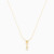 LDN2668 - Elongated Hexagonal Frames Diamond Necklace in 18K Gold - NT407806Y18DI1-4.webp