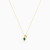 LDN2664 - Upside Down Pear Green Stones Diamond Necklace in 18K Gold - PN420563Y18HEM1-4.webp