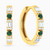 LDE1002 - Baguette & Round Green Stones Diamond Hoop Earrings in 18K Gold - HP403320Y18HEM1-1.jpg