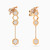 LDE727 - A Honeycomb Diamond Drop Earrings in 18K Gold - ER417396P18DI1-1.jpg