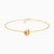 MLB899 -  Pear Colored Stones Chain Bracelet in 14K Gold - 101101800022181-1.jpg
