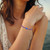 MLB863 -  Tilted Square Blue Stone Cord Bracelet in 14K Gold - 101101800522261-2.jpg