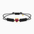 MLB872 -  Heart Red Stone Cord Bracelet in 14k Gold - 101101800432251-1.jpg