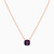 WN549 -  Dark Stone Gold Plated Chain Necklace - 167051800103451-4.jpg