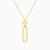 MLN2122 - Elongated Oval & Circle Links Necklace in 18K Gold - 21046111319-1.webp