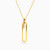 MLN2115 - Elongated Oval Loop & Sleek Bar Necklace in 18K Gold - 21046111315-3.webp