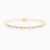 MLB949 - Beads & Pink Stones Chain Bracelet in 18K Gold - 21047020034-1.webp