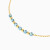 MLB948 - Beads Blue Stones Chain Bracelet in 18K Gold - 21047020025-4.webp