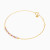 MLB931 - Beaded Purple Stones Chain Bracelet in 18K Gold - 21047020032-3.webp