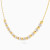 MLN2086 - Beads & Pearl Chain Necklace in 18K Gold - 21046020039-3.webp