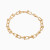 LGB794 - Beaded Links Chain Bracelet in 21K Gold - 12010250001-3.webp