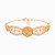 LGB793 - Elongated Open Motifs Beaded Chain Bracelet in 21K Gold - 22010900028-1.webp