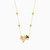 LDN2039 - A Honeycomb Diamond & Enamel Coated Necklace in 18K Gold - NT403868Y18EN1-3.jpg