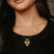 LDN2040 - A Bee Diamond & Enamel Coated Necklace in 18K Gold - NT403869Y18EN1-2.jpg
