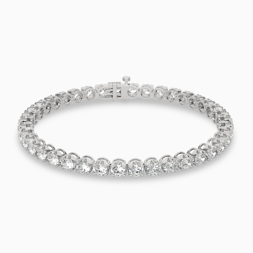 5.62 CT Brilliant Lab Grown Diamond Tennis Bracelet in 18K Gold 5.62 CT Brilliant Lab Grown Diamond Tennis Bracelet in 18K Gold