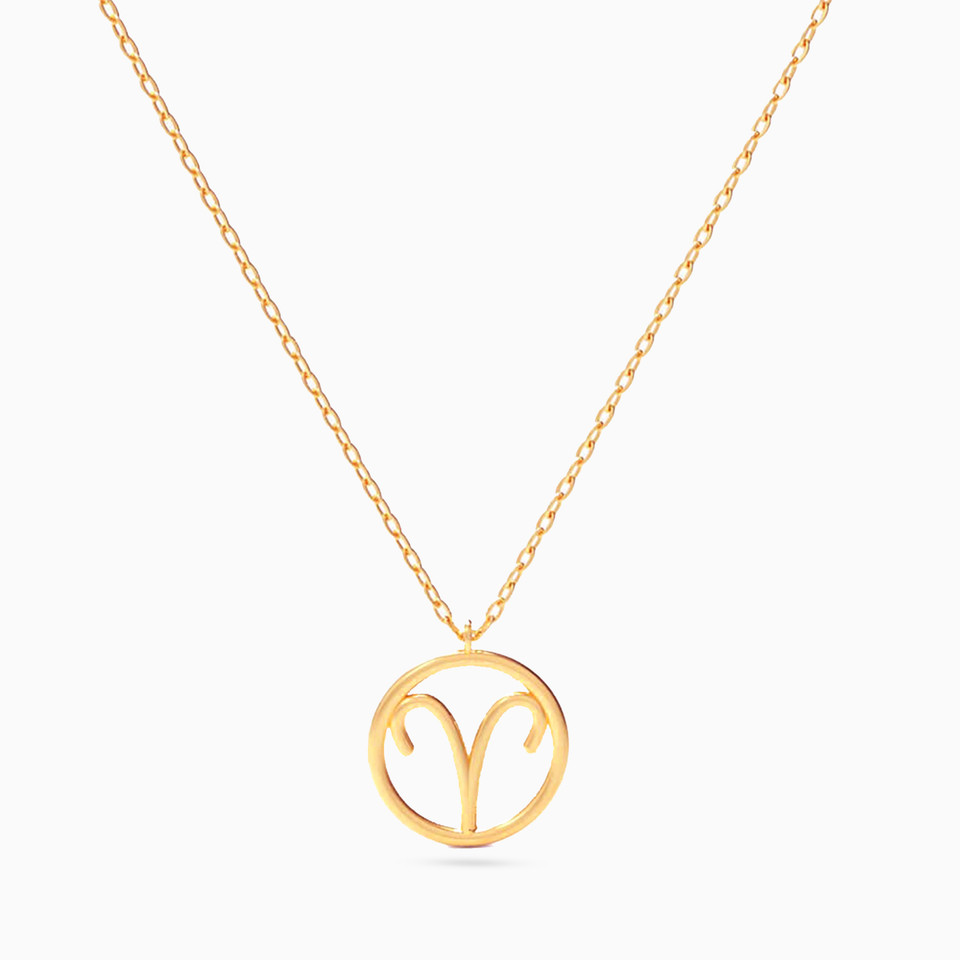 Aries Necklace in 18K Gold Aries Necklace in 18K Gold