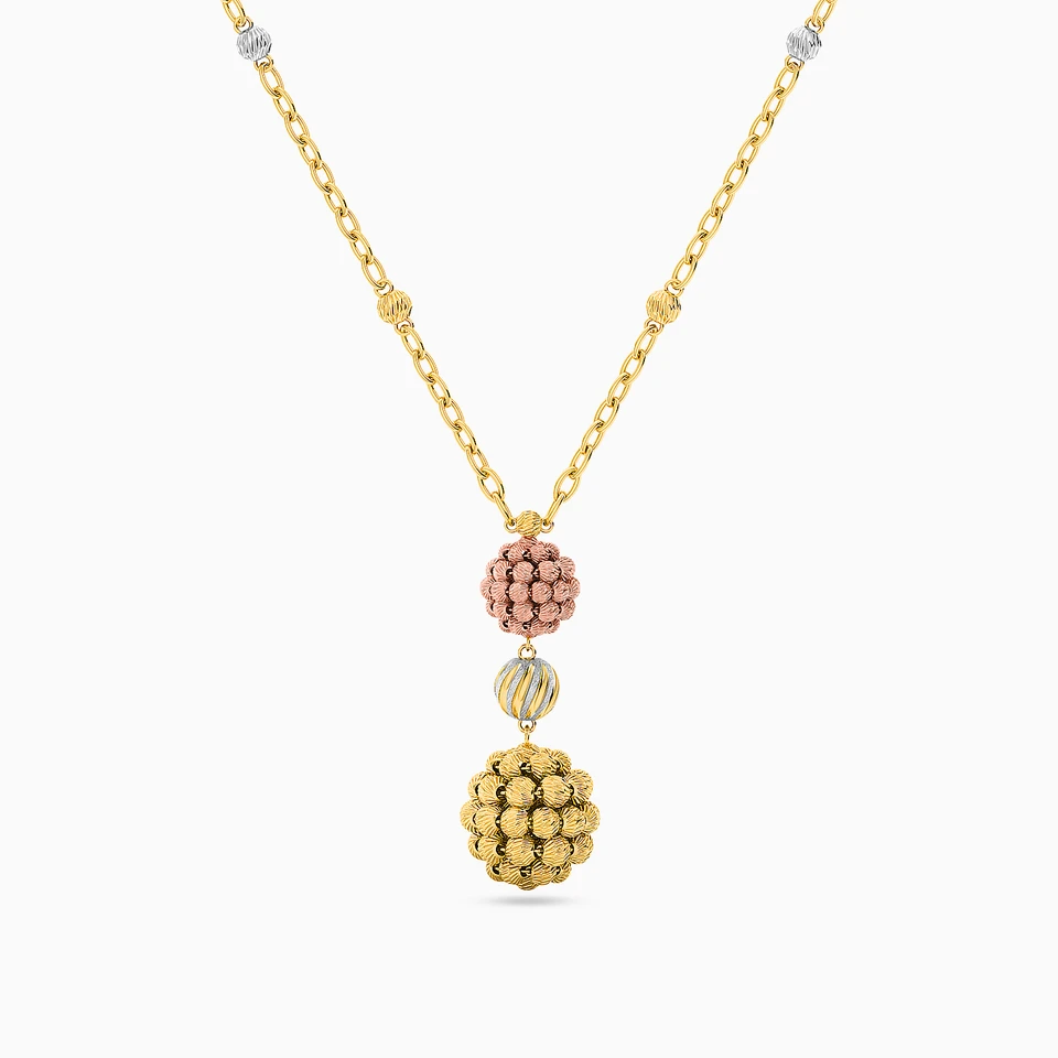 Beaded Necklace in 21K Gold Beaded Necklace in 21K Gold