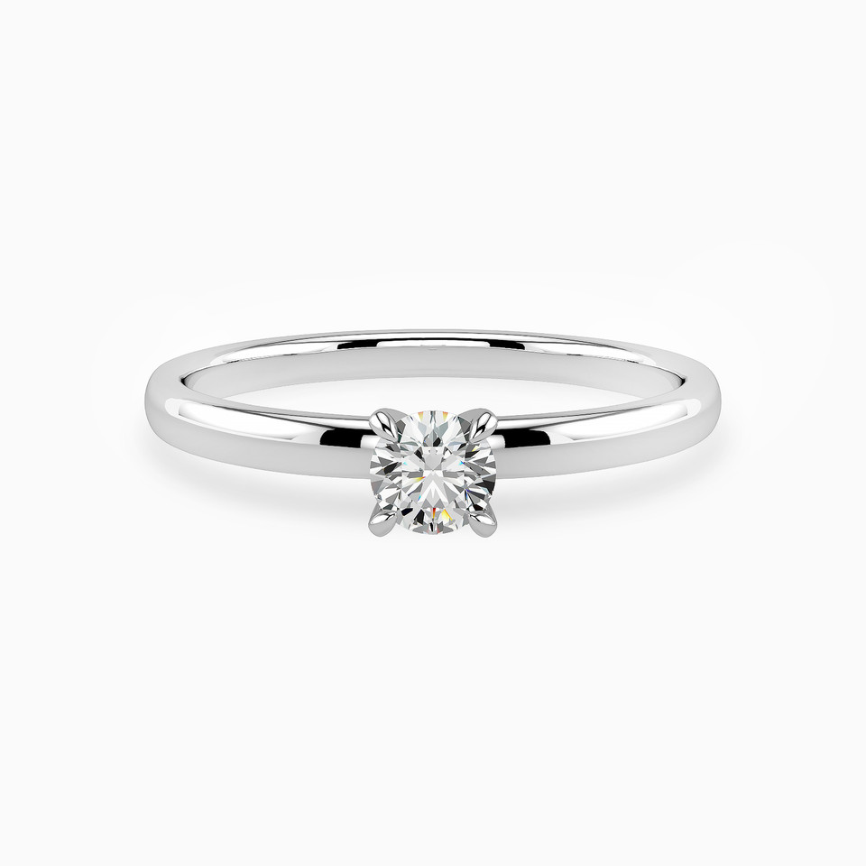 Circle Diamond Ring in 18K Gold - 2 Circle Diamond Ring in 18K Gold - 2